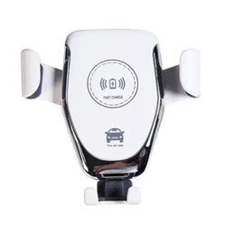 Settpower hot sale Wireless charger car 10W compatible for iPhone sensor bracket infrared sensor supports automatic clamping Q12