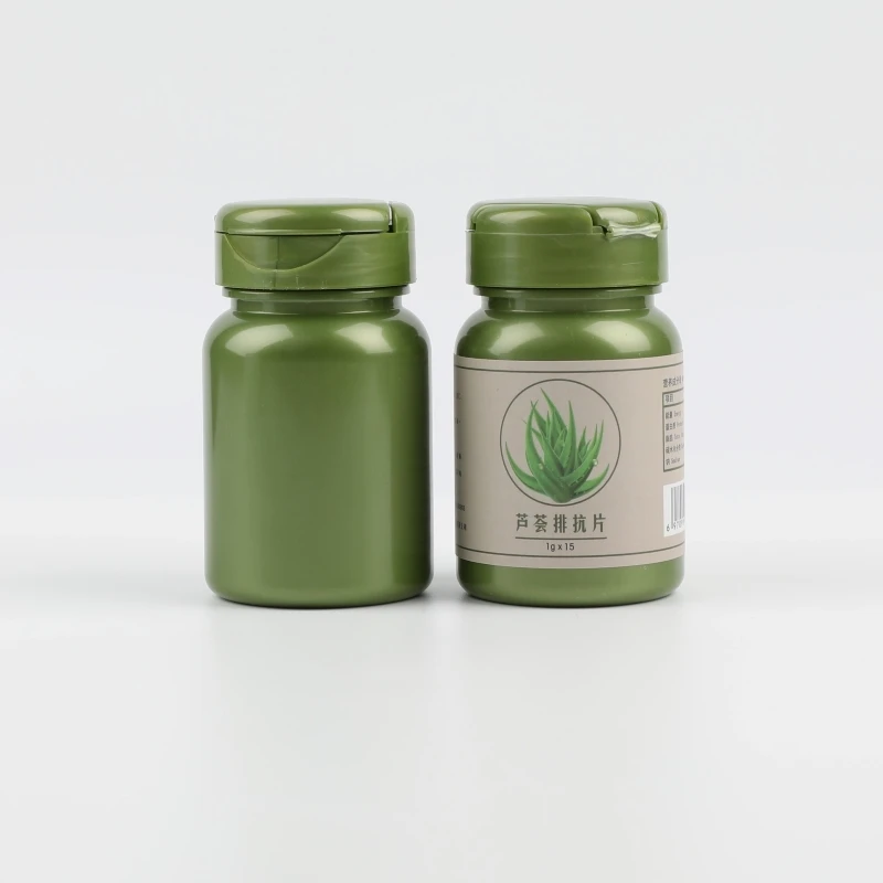 High Quality capsule medicine PET chewing grade tablet protein powder jars plastic honey pill table plastic candy bottle 100cc