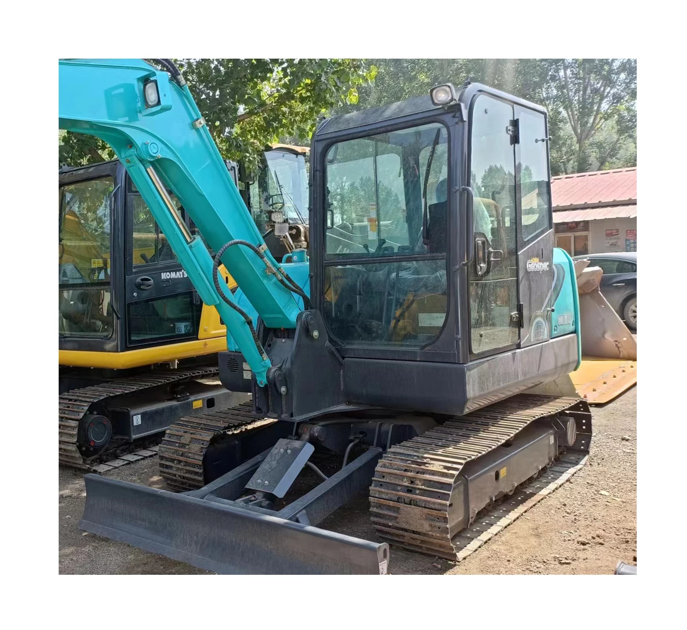 Used excavators for sale at special prices KOBELCO SK60-10 High quality crawler excavator KOBELCO SK60-10