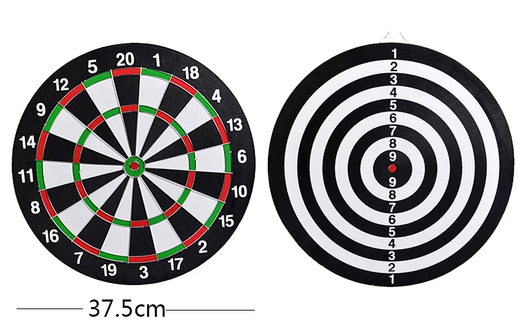 
New Indoor Sport Double Target Dart Magnetic Flocking Dartboard Board Double Thickening for Wholesale 
