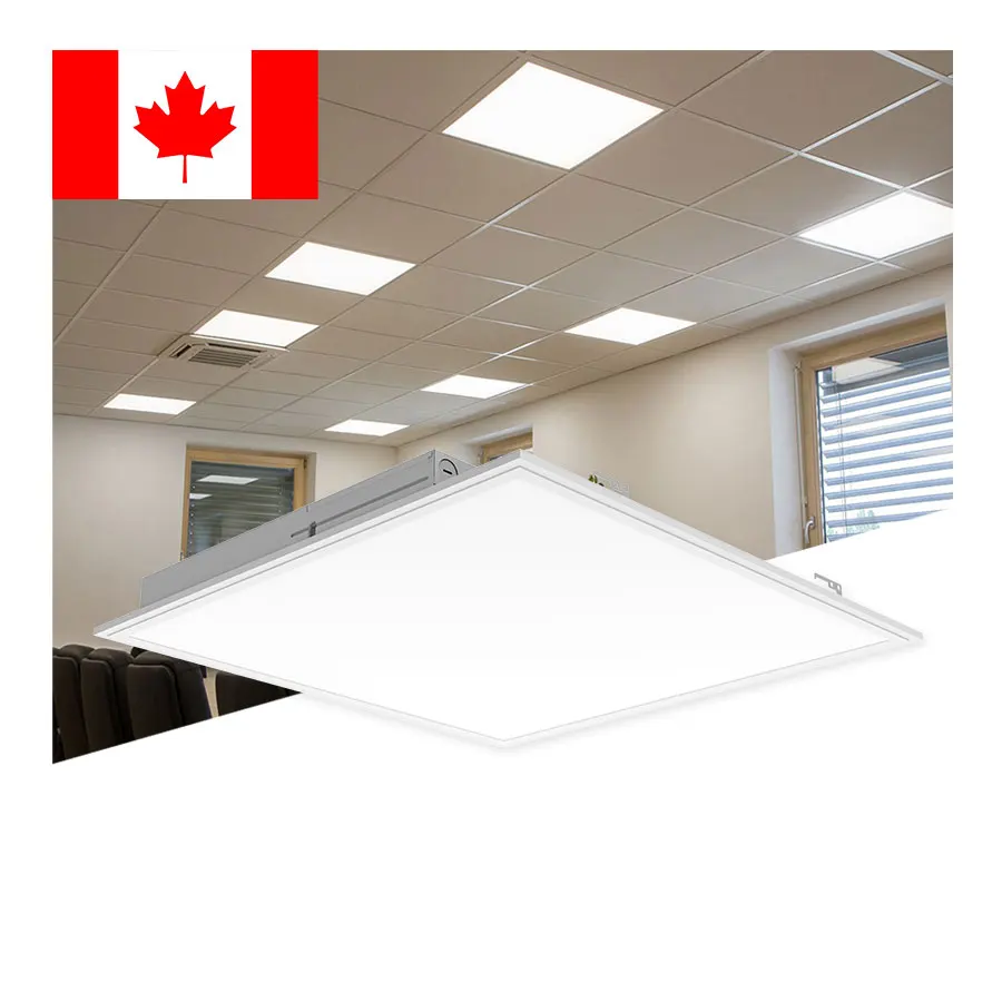 5CCT LED Panel Light ETL/DLC Dimmable Commercial Square Panels for North America & Canada