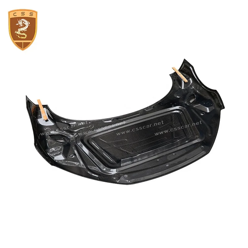 Cheapest Price 3K Real Carbon Fiber 1016 Style Car Engine Bonnet Hoods for Audi