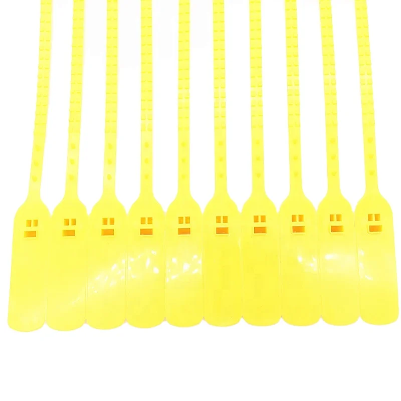 Custom disposable plastic number security seal, disposable use tag, sports shoes, clothing, shoes, decorations