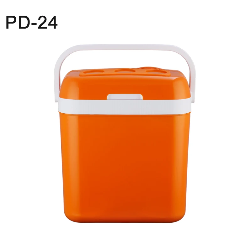 
24L cooler and warmer 12V 110-230V plastic cooler out door camping travel electric cooler box 
