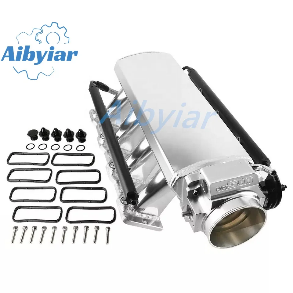 LS1 LS2 LS6 102mm/92mm  For Chevrolet ls intake manifold Eight-Hole Intake Manifold With Throttle Body