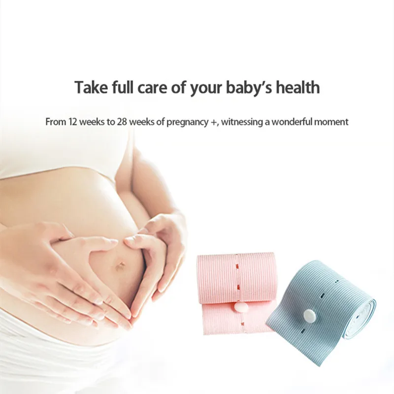 Popular Wholesale Abdominal Fetal Monitoring Belts Buttonhole Style Transducer Elastic Foetal Bandage CTG Fetal Belt