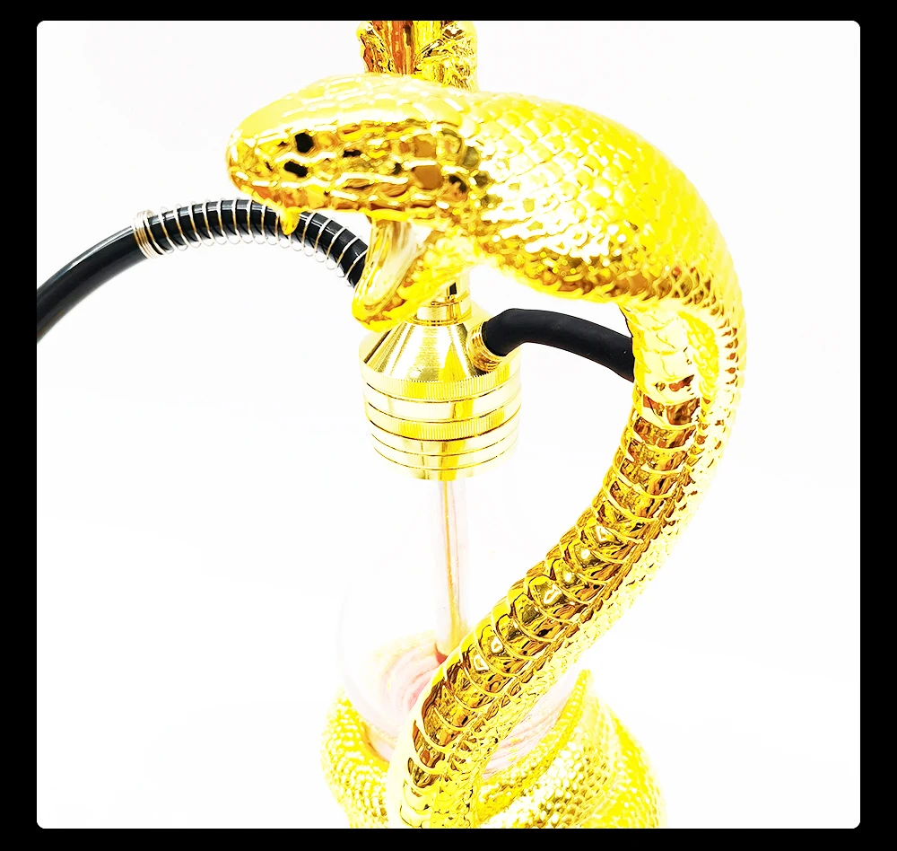Ready ship new morden hookahs snake hookah snake design hookah shisha