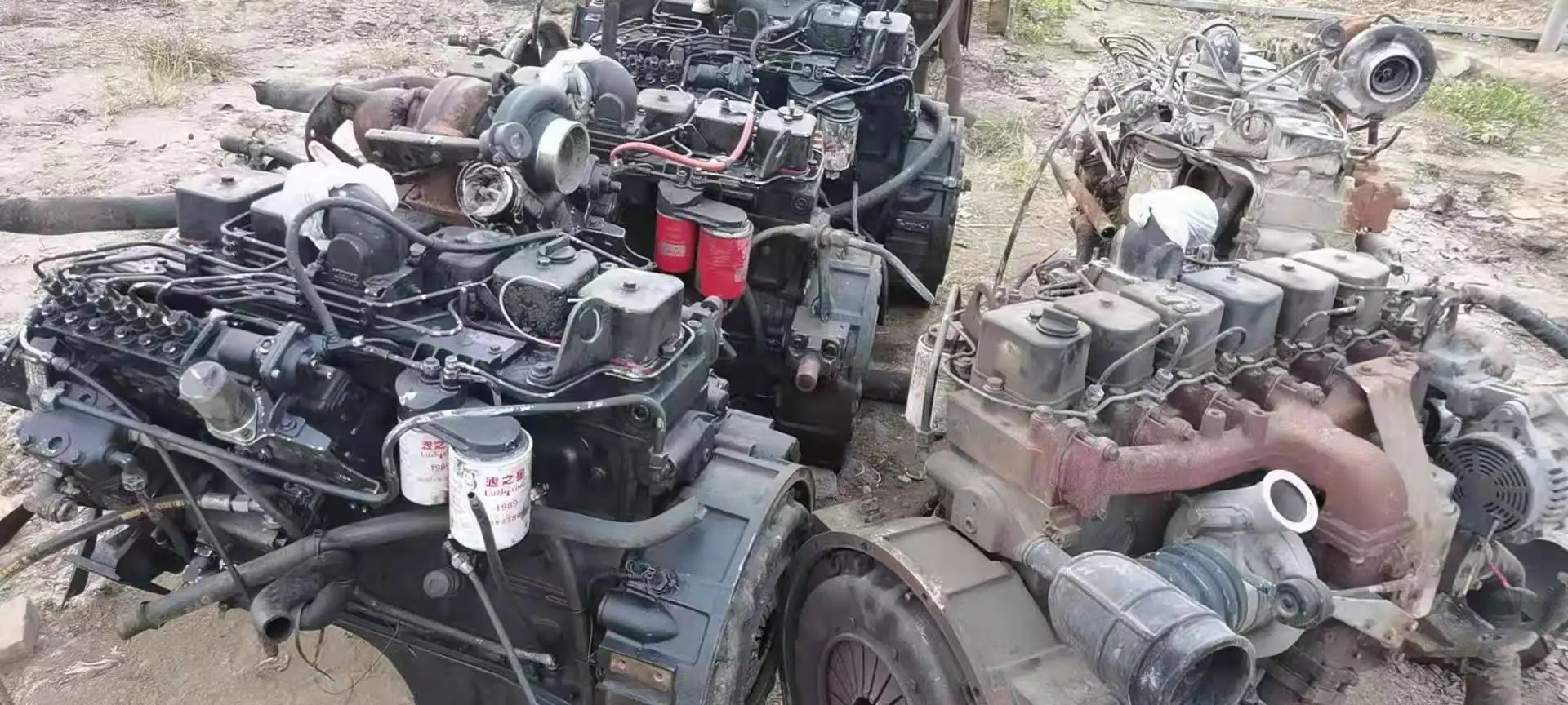 Genuine original used diesel 6bt 6bta 5.9 cummins diesel engine assembly for sale