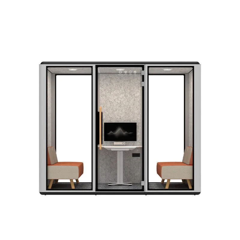 New Modern Soundproof Office Mobile Phone Pod Acoustic Portable Recording Booth Sound Proof