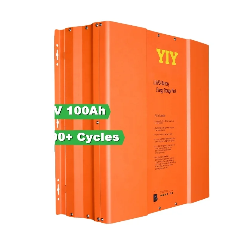 Rechargeable Energy Storage Solar System 24v 200Ah 5.12KWH capacity Lifepo4 Lithium Ion Battery For  House Supply Roof Use