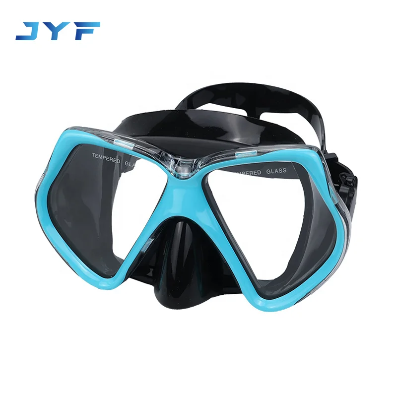 Cost Effective JYF Brand Adult Diving Mask Scuba Free Snorkel Diving Equipment with Medical Grade Silicone