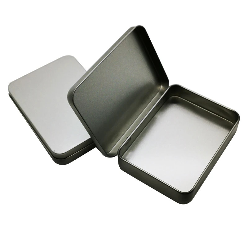 Small Mints Tin Can Playing Cards/Jewelry/Eyewear/Earrings/Necklaces /Sweets Tin Box With Hinged Lids