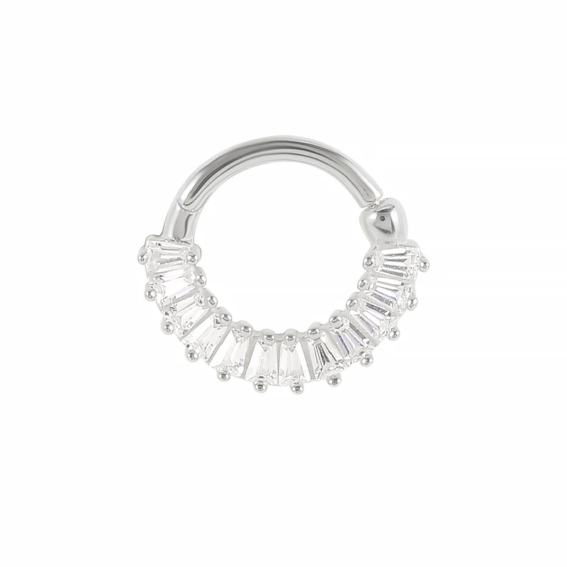 Модные ювелирные украшения ROXI серьги-кольца с бриллиантами для пирсинга кольцо носа