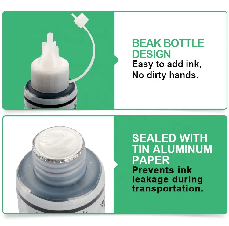 INK-POWER 673 T673 T6731 Premium Color Compatible Bottle Refill Inkjet Dye Tinta Eco Encre Ink for Epson L800 L805 L1800 Printer