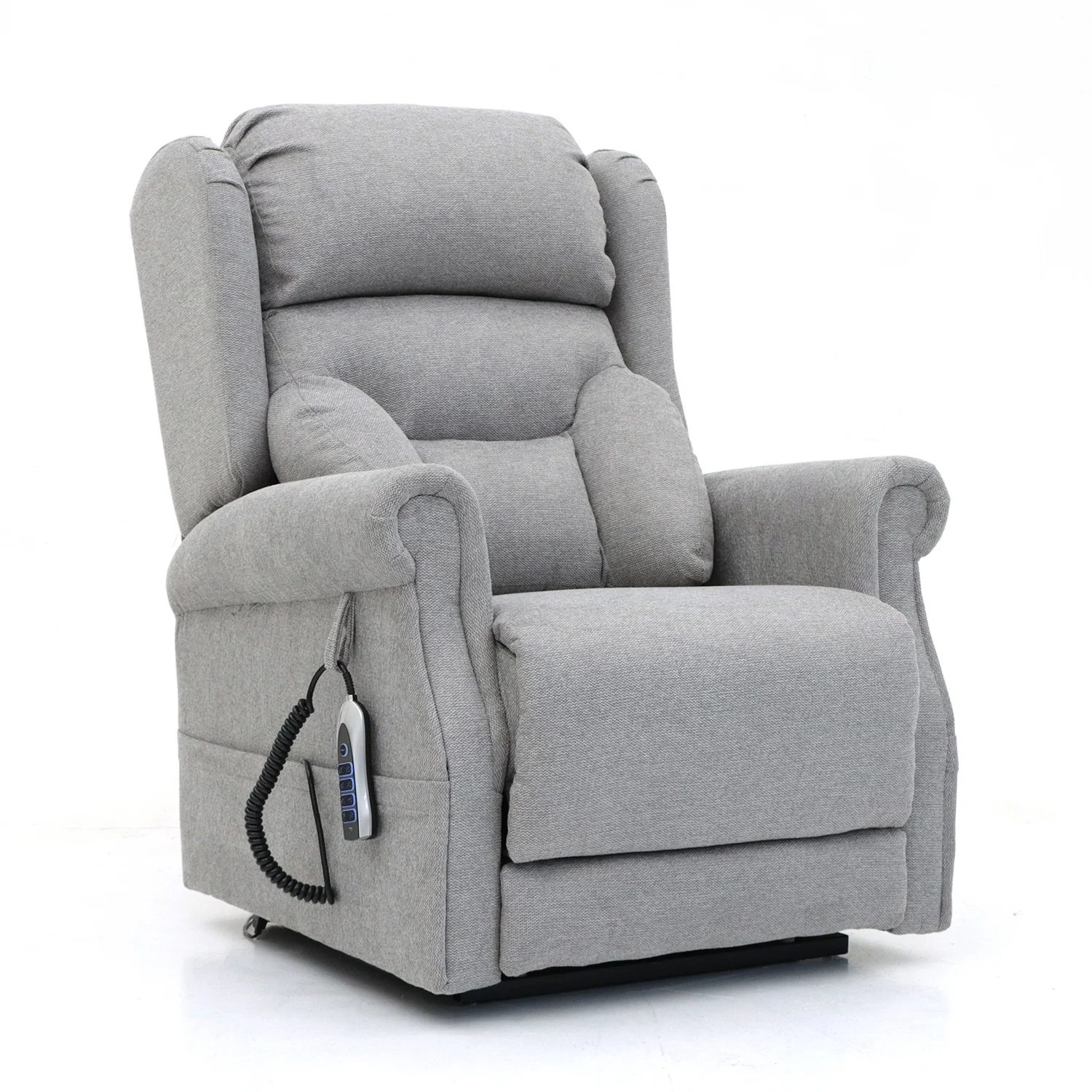 Geeksofa Quad Motor Power Electric Medical Lift Riser Recliner Chair with Power Headrest and Lumbar Support for The Elderly