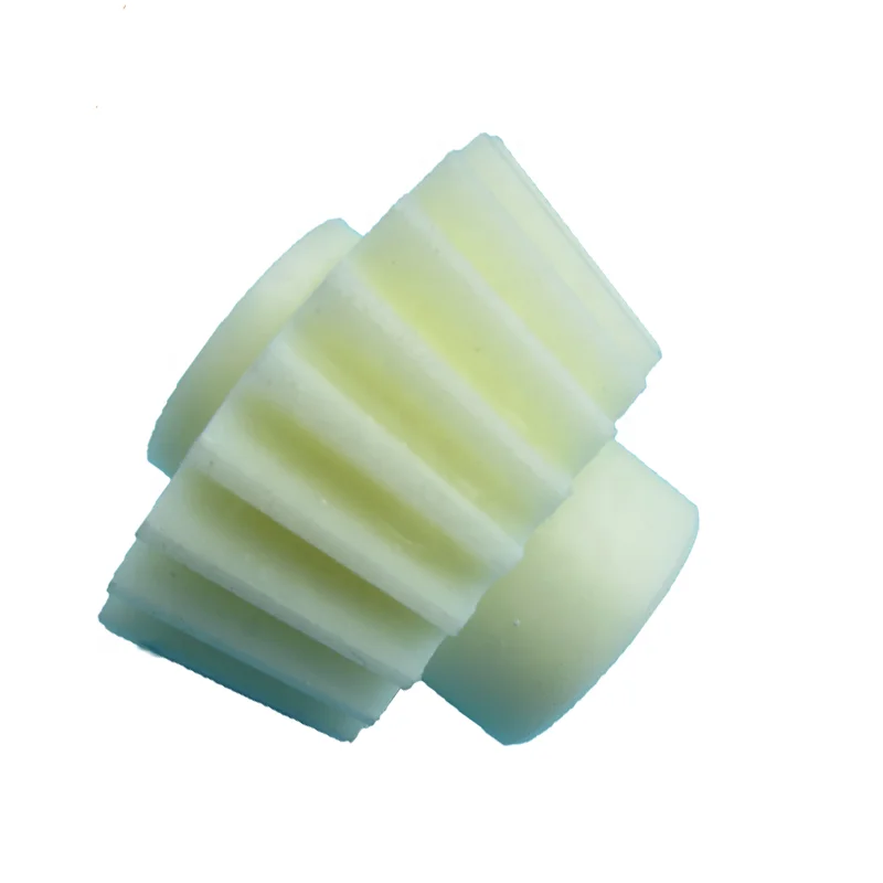 Source factory manufacturing plastic bevel 45 degrees gear sets for gardening tools