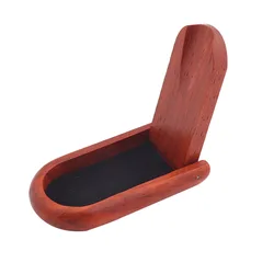 Pipe Smoking Accessories Foldable Wooden Tobacco Pipe Stand Rack Wood Smoking Pipe Holder