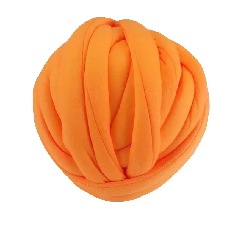 RongMeiXuan Wholesale Price Super Soft Velvet Chunky Tube Yarn Giant Tube Yarn