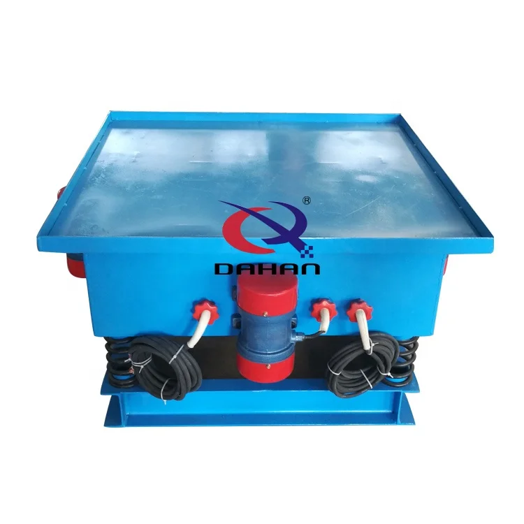 Dahan High Efficiency Chocolate Vibration Table Shaker Table Vibration Machine