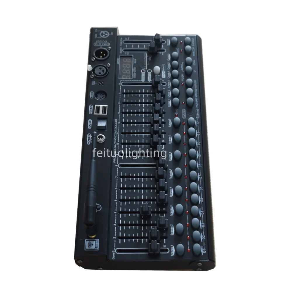 2025 New 2.4G wireless dmx controller mini 384 channel moving head console