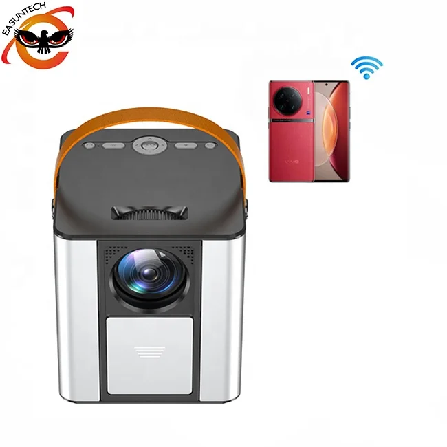 EASUNTECH outdoor 1080p hd android led portable mini 4k 8000 lumens lcd projectors for education teaching