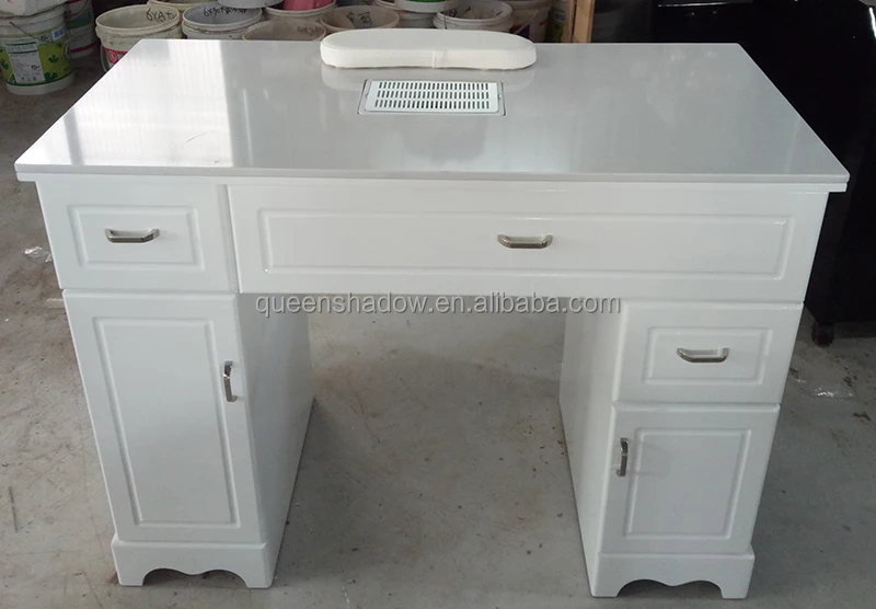 Kingshadow nail equipments manicure table with vent