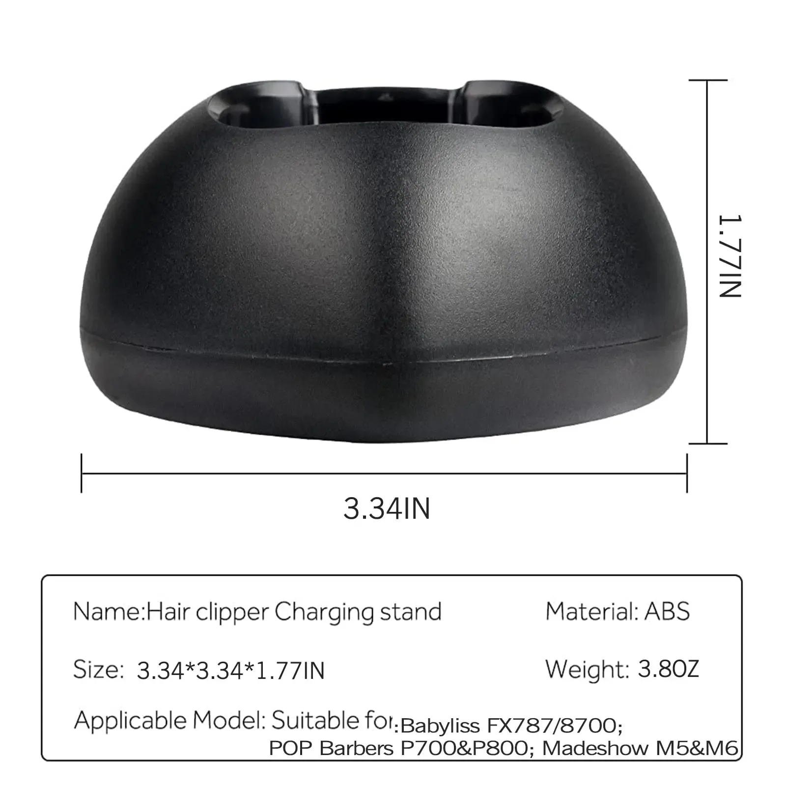 Hot Sale Hairdressing Equipment Hair Trimmers Charging Stand Hair Salon Barber Hair Clipper Charging Dock Base For Chargers
