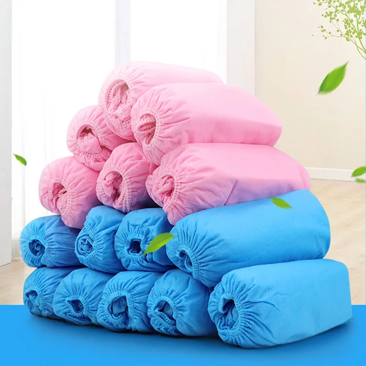 Factory Wholesale Elastic Protective Dustproof Anti-slip Medical PP PE disposable shoe cover