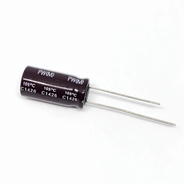 UVY1J220MDD 22uF 63V 5x11mm 105 degrees  Nichicon Microvolume Low ESR Aluminum capacitor