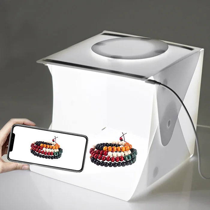 Box Studio Shooting Mini Ring Lightbox Folding Portable Photo Studio Box Photography Soft box Light