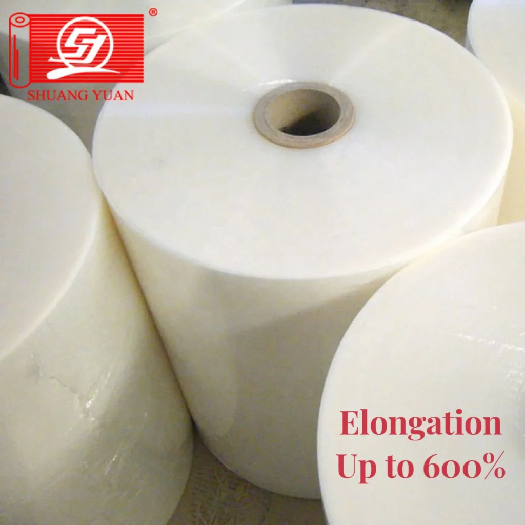 Stretch Jumbo Roll 450MM 500MM 20 23 25 20um 25um 23um um Stretch Film Machine Wrap