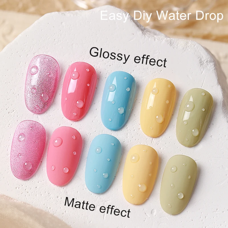 15ml/Bottle Water Droplet Nails Gel Polish varnish Soak Off UV LED Nail Gel Polish Nail Art Design