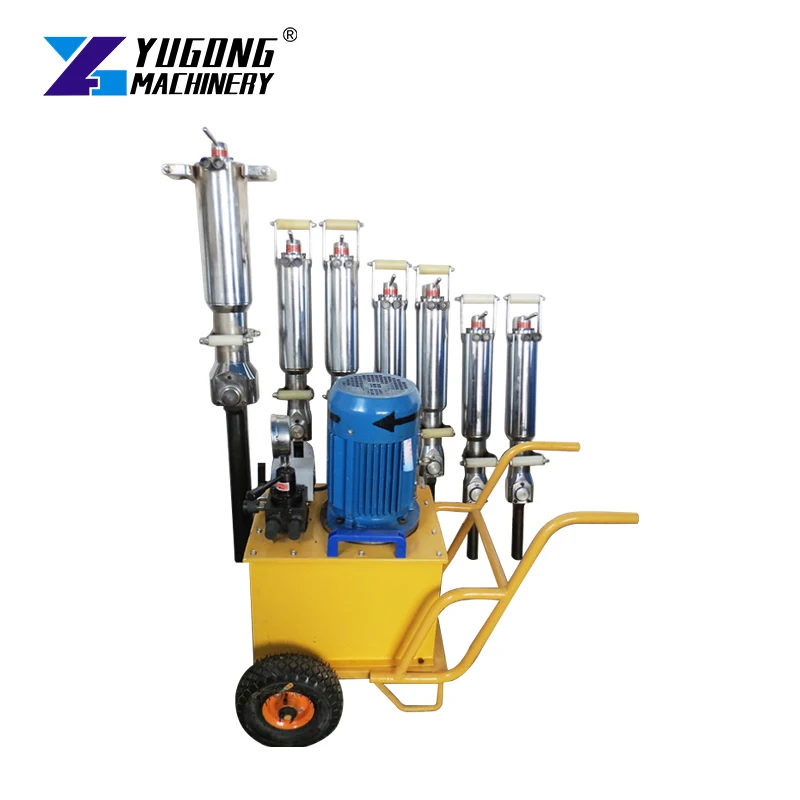Secondary Breaking Splitting Rock Machine Electric Rock Breaker Splitting Machine