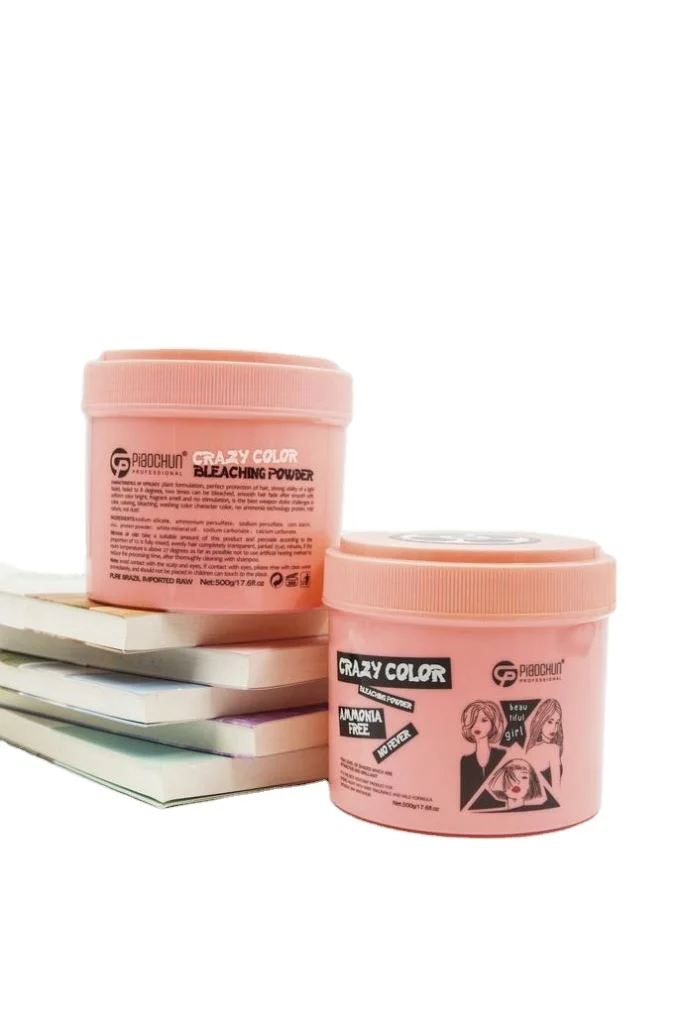 Hair Color Dye Bleaching Powder virgin hair color dye Hair Decolor Powder Dust Free White and Blue Bleach