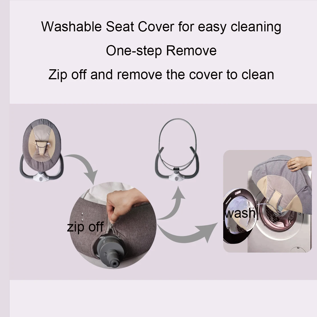 Hot Sale Electric Cradle Bed Baby Bed Newborn Sleeping Automatic Swing Crib Toys Indoor Baby Cradle Swing