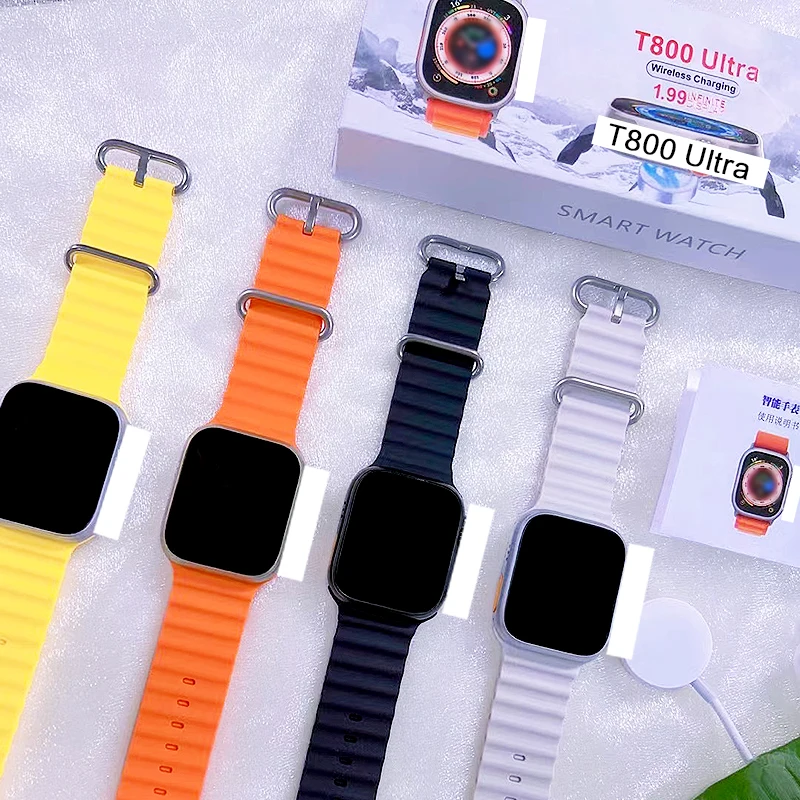 T800 smartwatch ultras t900 n8 x8 dt8 mt8 gs8 hw8 h10 x8 zd8 z8 w68 hw dt gs 8 pro max plus 2023 smart watch serie 8 iwo ultra