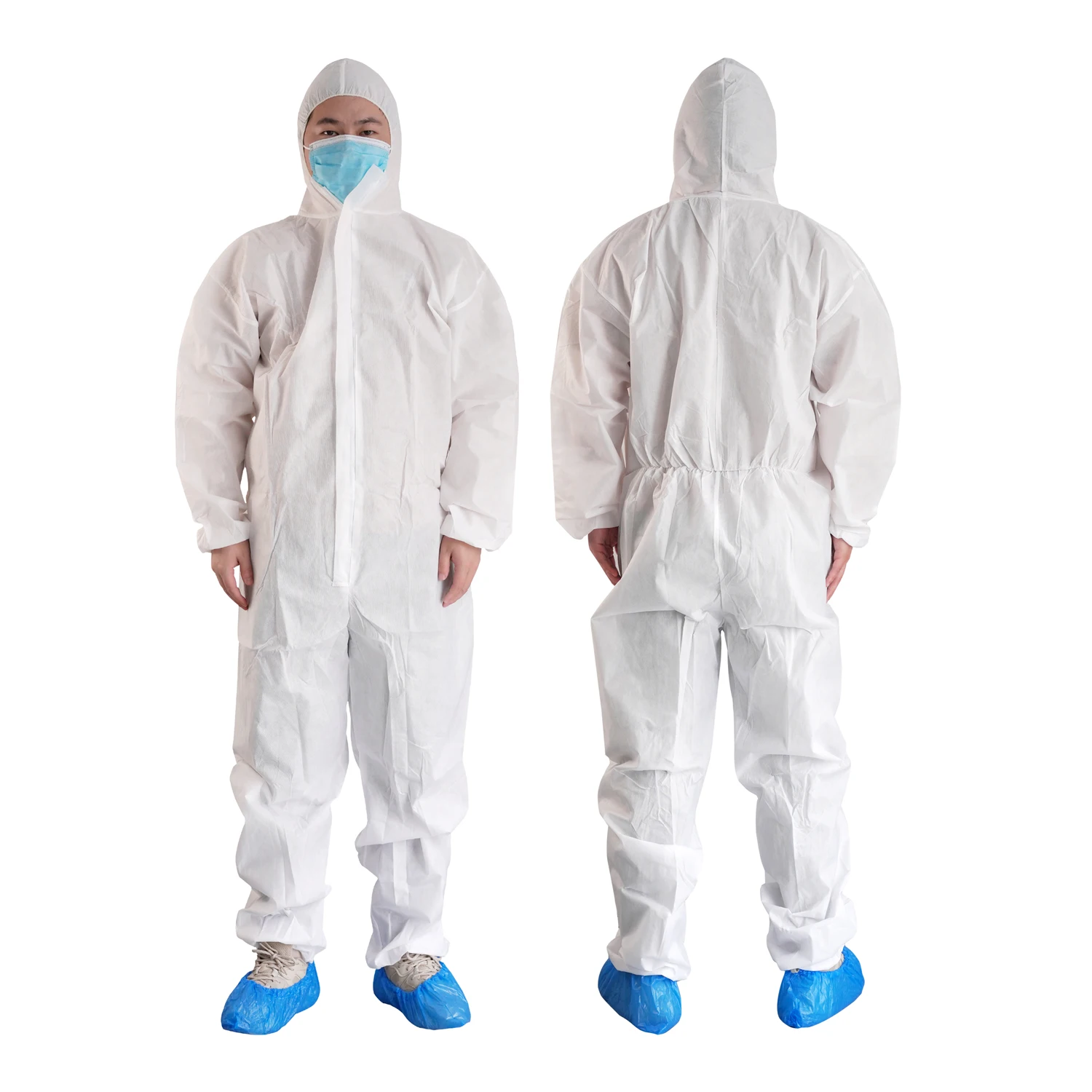 For dust-free plant office family bodysuit Breathable and thickened  isolation gown Strong barrier ability