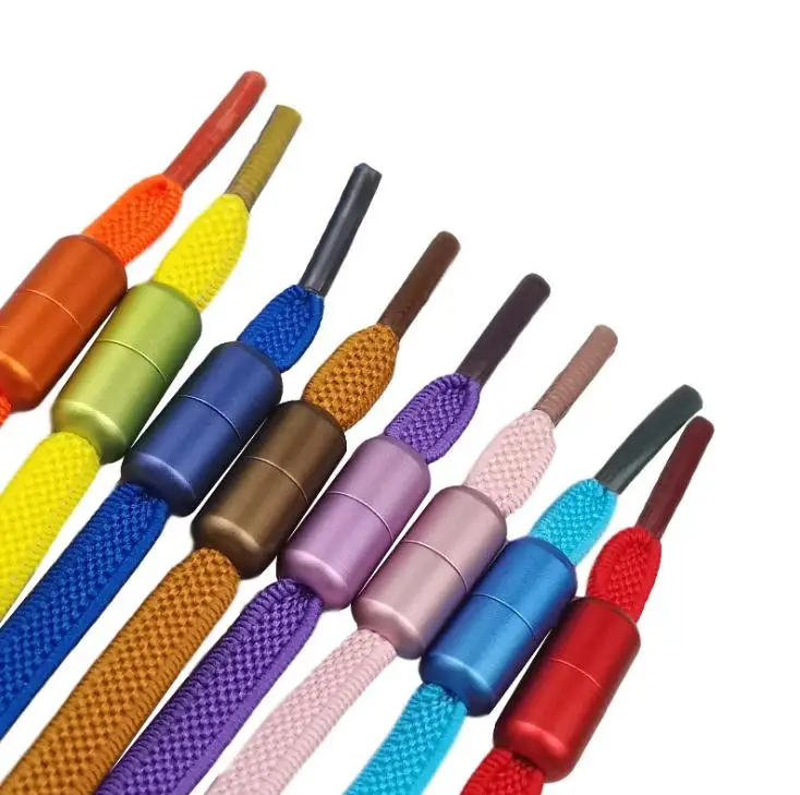 No tie Shoelaces Multi color Elastic Shoe Laces For Kids and Adult Quick Lazy Laces