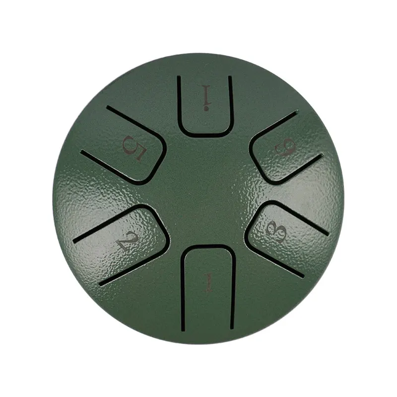 SUXINRU Supply high quality and competitive price  3.8 inches 6 tongues Tank drum  mini Steel tongue drum
