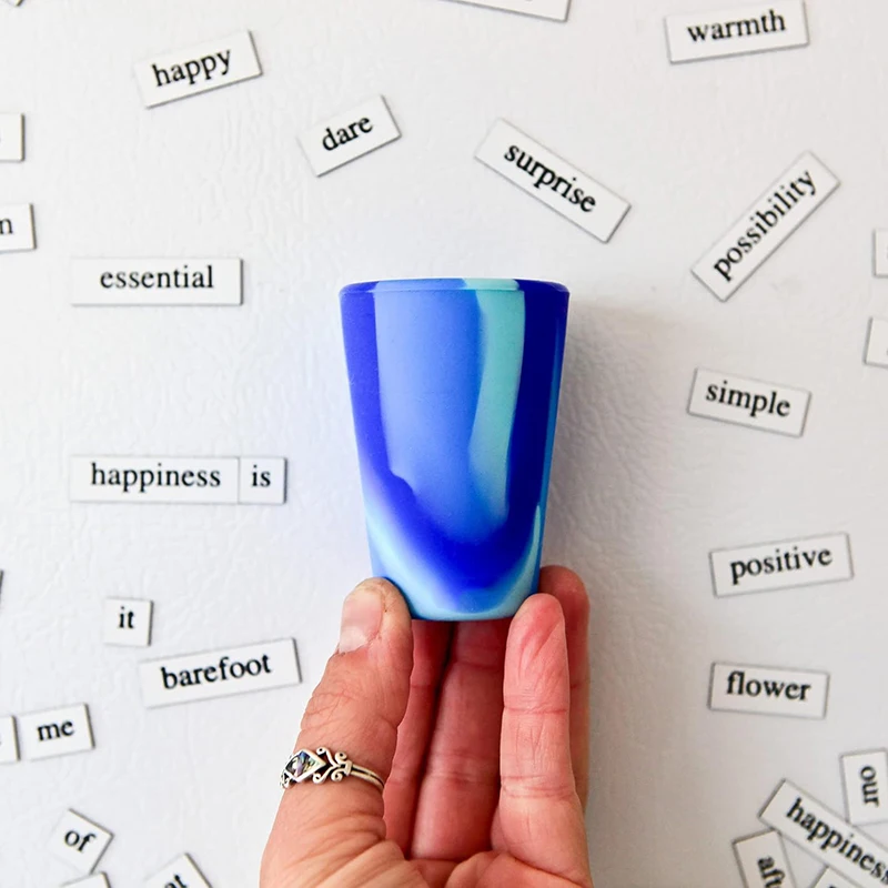 Unbreakable Silicone Wine Glass Reusable Drinking Cup Silicone Pint Glasses Silicon Tumblers Water Cups