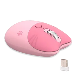 Factory Wholesale Price Cute Optical Mouse 1000 1200 1600 Adjustable DPI OEM/ODM Wireless Desktop Laptop 2.4GHz Mouse