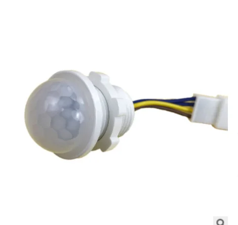 Adjustable White Infrared Light Motion Sensor Time Delay Home Lighting PIR Switch Led Sensitive