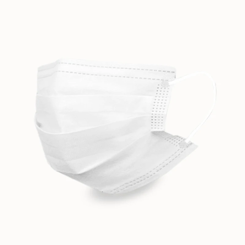 
Детская маска одноразовая мелтблаун трехслойная Нетканая ткань для учеников начальной школы защита от пыли и пены синий 