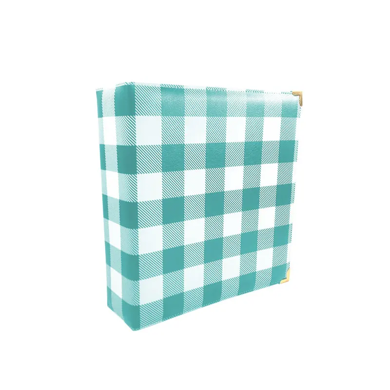 Папка-Обложка для документов с принтом в клетку