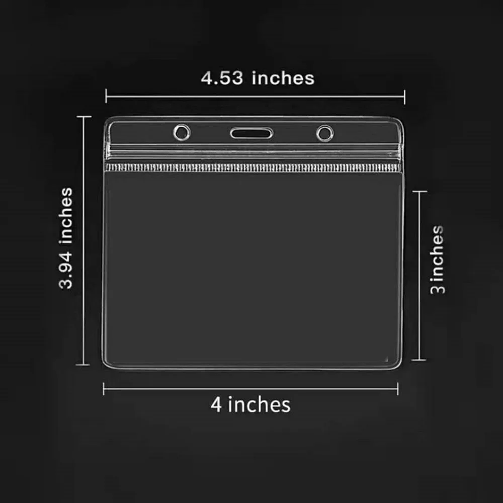 A1 B1 A4 A5 A6 A7 ziplock waterproof soft plastic card holder pvc card sleeve card case