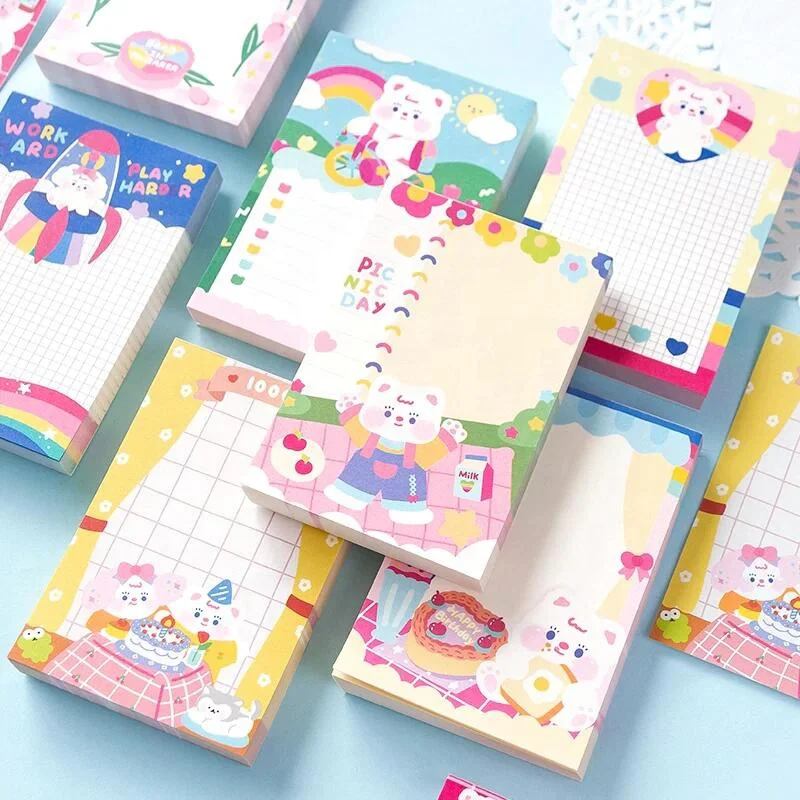Милый мини-блокнот kawaii на заказ блокноты для записей школьных принадлежностей