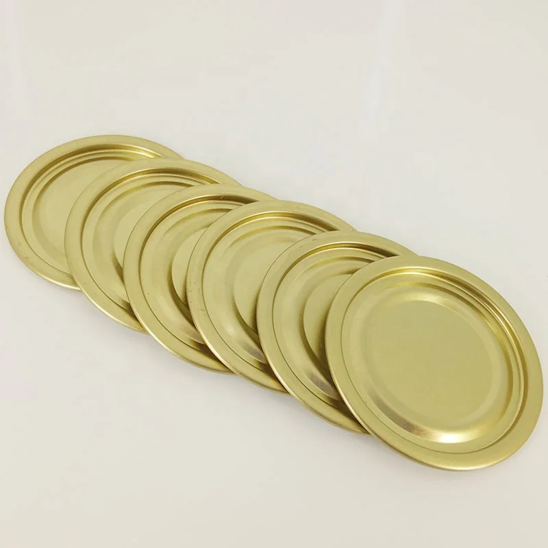 B202 Tinplate Bottom Caps Bottle Cap Seals Factory Direct Milk Powder Cans Bottom Ends