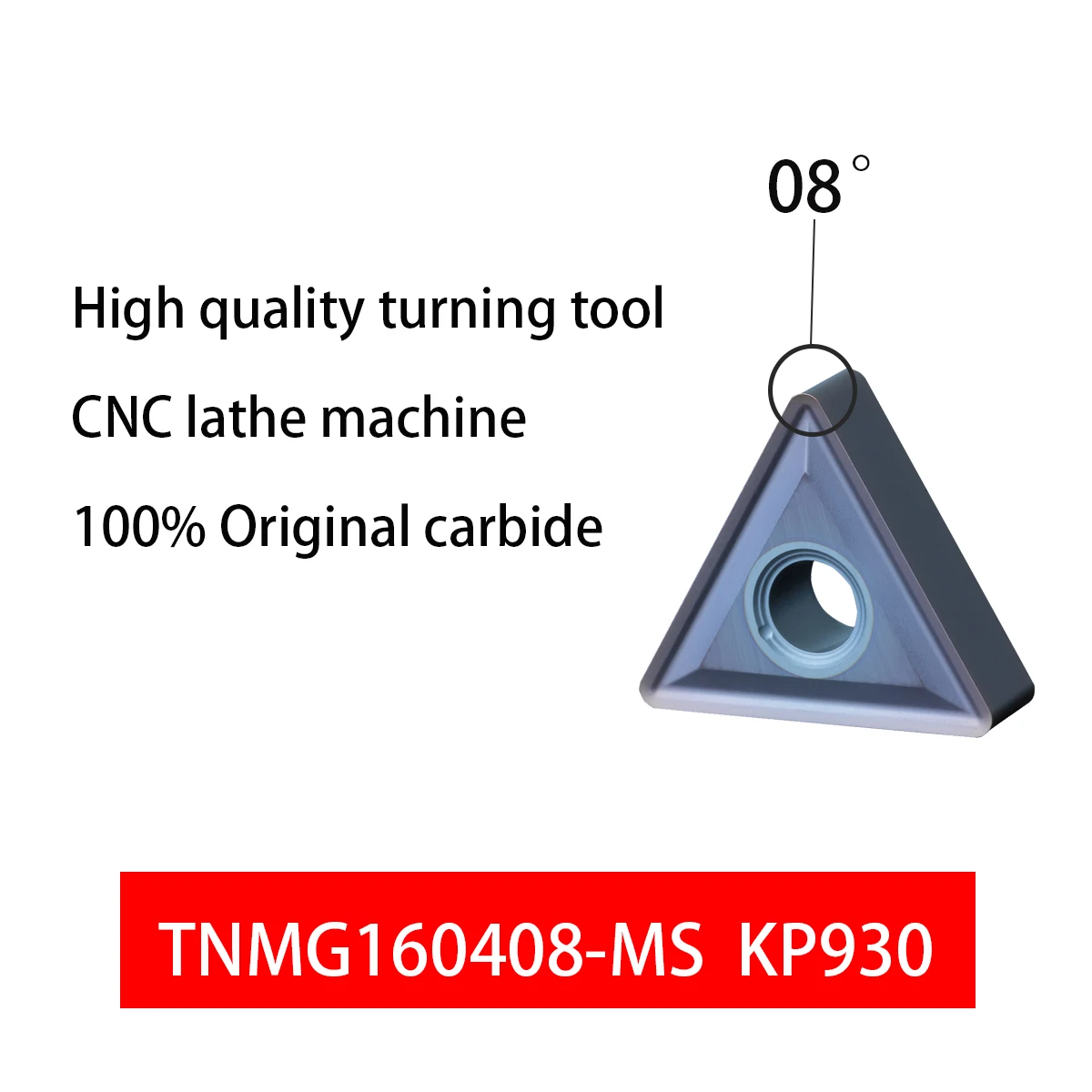 TNMG Coated Carbide Cnc Lathe Machine Turning Tool TNMG160408 MS VP15 TNMG1604 lathe turning tool set