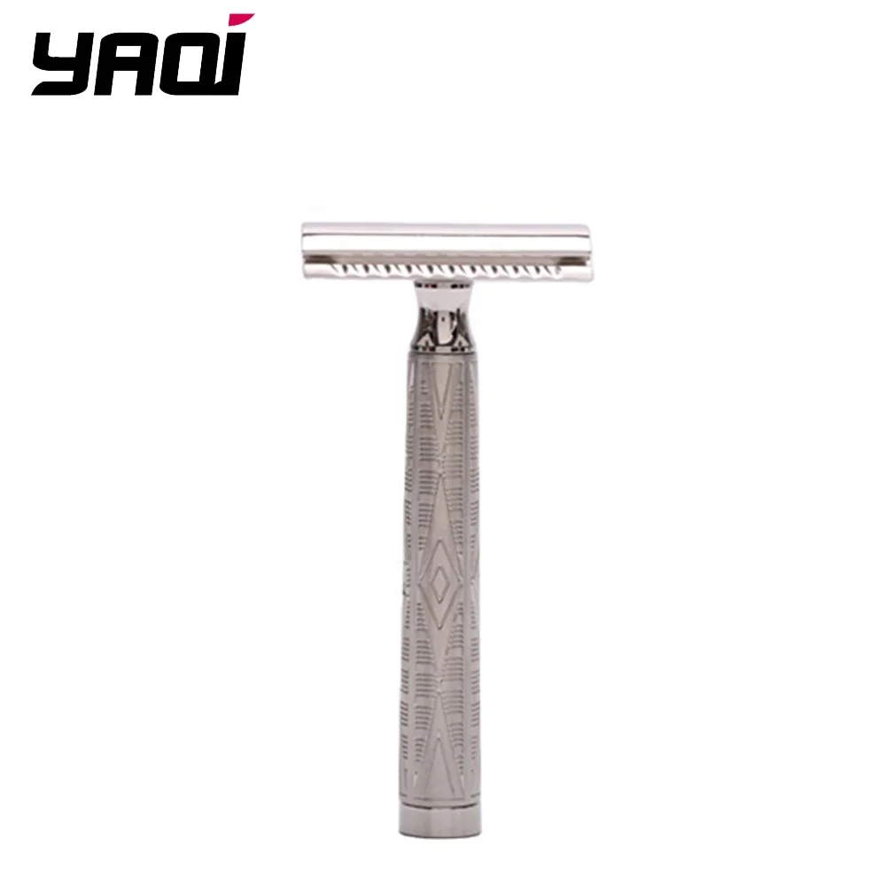 RTS YAQI Double edge Man Chrome Safety Razors Shaving Razor