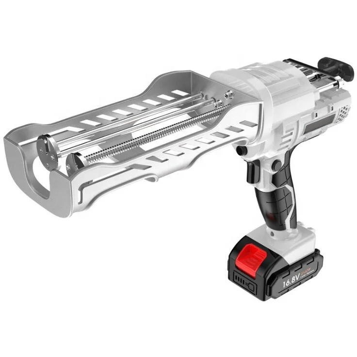 Литий Caulk пистолет автоматический с 16,8 в батарея светодиодное освещение для специальных строительных инструментов